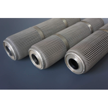 BOPP Pleated Wire Mesh Filter Mild Steel